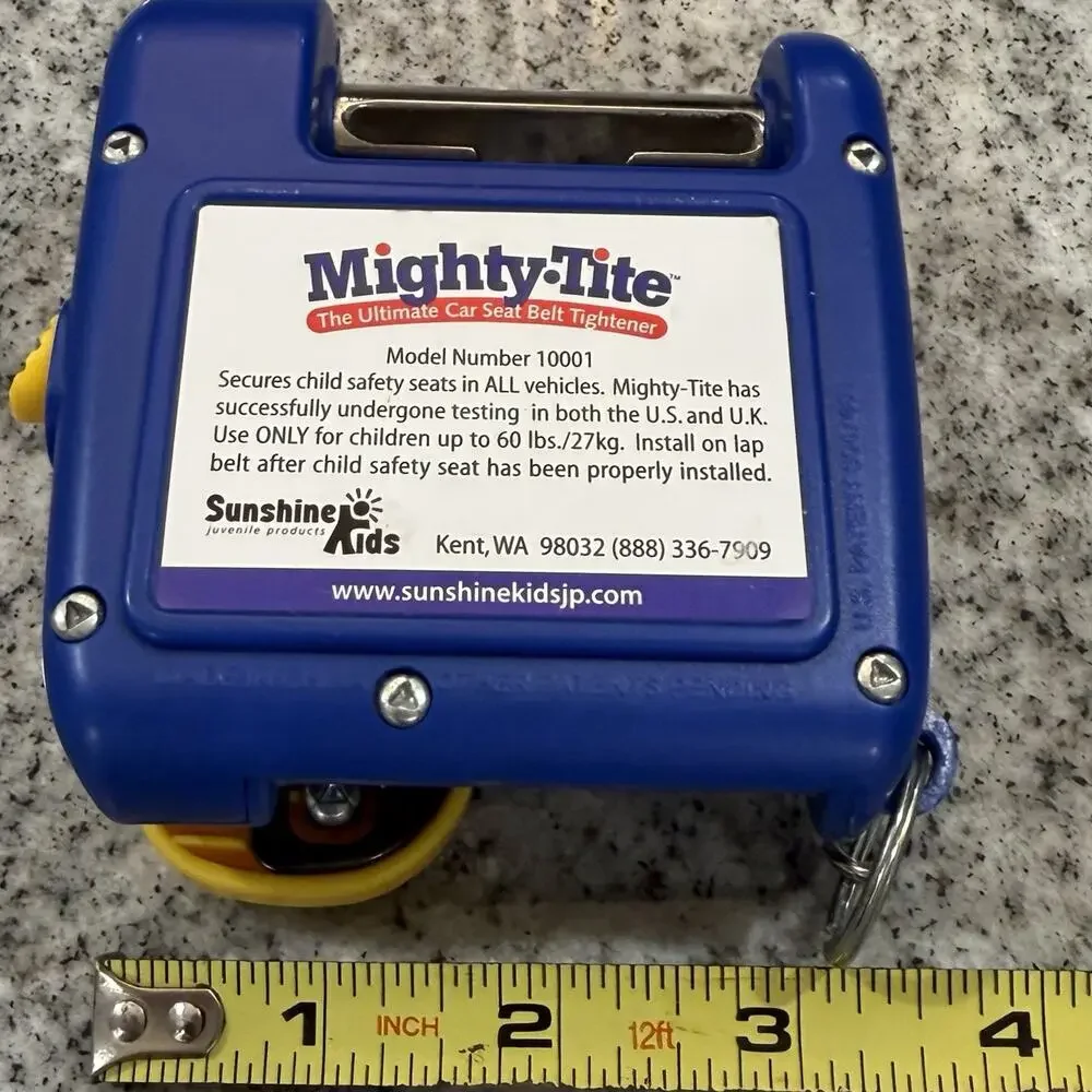 Sunshine Kids Juvenile Prod MIGHTY-TITE Car Safety Seat Belt Tightener Mod 10001
